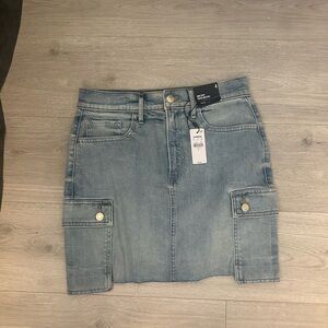 Express jean Mini Skirt